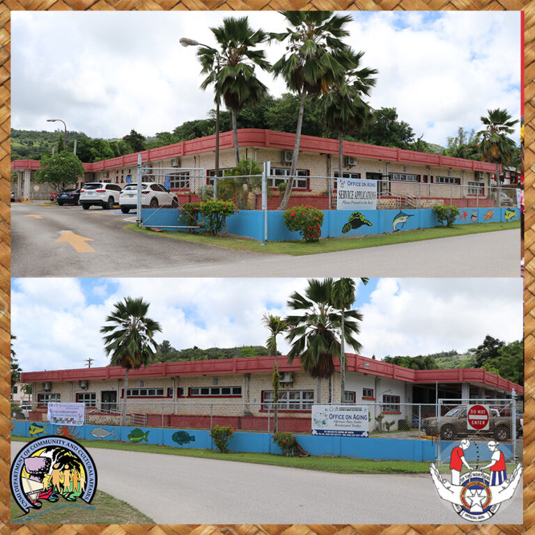 The Saipan Aging Center is located in China Town. Call 233-1322 for more information.