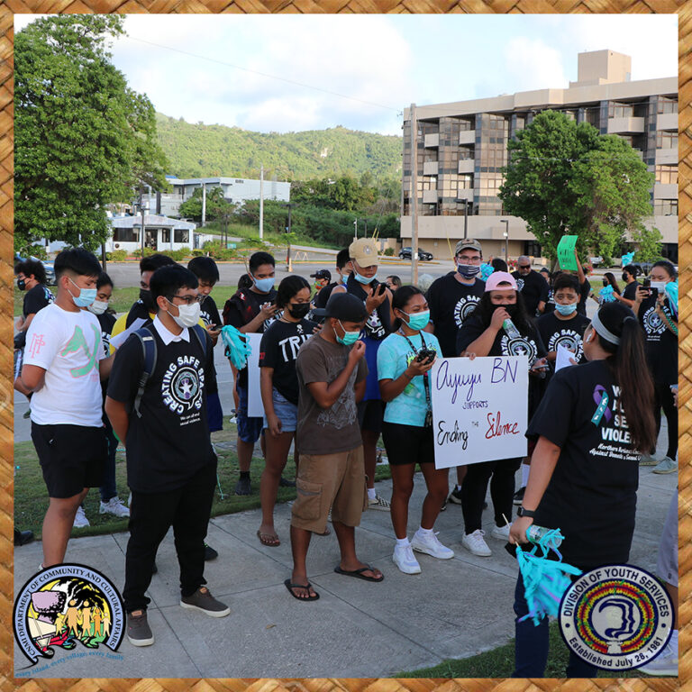 SAAM Walk Roll Wave Against Sexual Violence - 11 Ayuyu Battalion rehearsing their original cadence created for the event